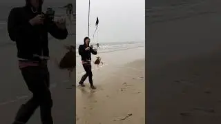 Crab Snaring | Netarts Oregon has MASSIVE KEEPERS! #Oregon #tillamook #crabsnare #fishing #shore