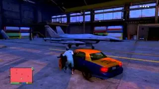 GTA 5 - Easiest way to steel a Fighter Jet! - How To Steal A Military Jet From The Military Base