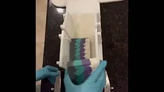 My First Taiwan Swirl Soap Cutting