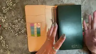 Chic Sparrow No 10 Cover | Sterling Ink N1V | Magnetic Page Clip | Thoughts For 2025