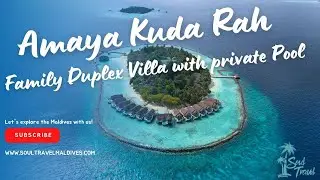 Amaya Kuda Rah | Family Duplex Villa with private Pool Roomtour | Maldives Room Walkthrough