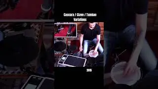 Latin Beats for the Beginners / Cascara, Clave, Tumbao Variations with Left Foot