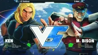 SFV/SF5: Winter Brawl X - r/SF Brenttiscool (Ken) vs TA Moons (M. Bison) - Top 16