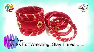 JBN Jewels Latest Silk Thread Handmade Bangle Collection | DIY | Creative Things |