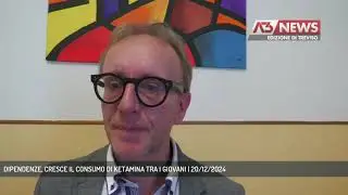 DIPENDENZE, CRESCE IL CONSUMO DI KETAMINA TRA I GIOVANI | 20/12/2024