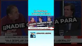 La Reforma Laboral es Clave  #liberalismo #libertad #argentina #milei #economia