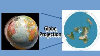 Gleason Map is Not a Flat Earth Map, It's a Globe Projection