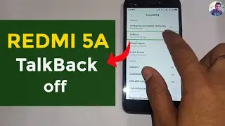 Redmi 5A TalkBack Off
