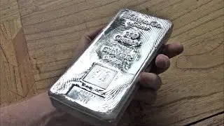 I bought a 100 oz silver bar!
