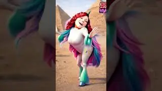 Somewhere in PettyLand 🎡 Unicorn Janelle started belly dancing. You&rsquo;ve been warned. 👀👑 #ComedyShorts