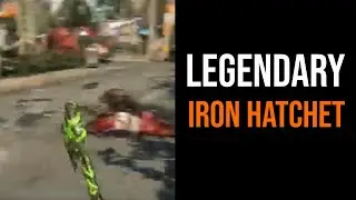 Dying Light Game Legendary Iron Hatchet Weapon