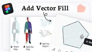 How to fill a vector in Figma (Edit Path Color)