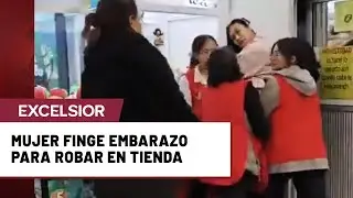 Empleadas de tienda someten a fardera por llevarse mercancía