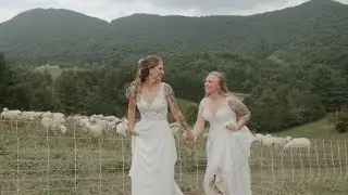 Heather and Jessica's Wedding Video - Chestnut Ridge - Asheville, North Carolina Wedding Videography