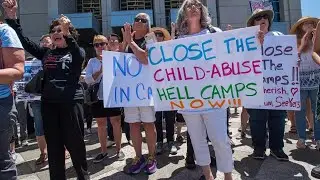 Protesters demand closure of immigration detention centers
