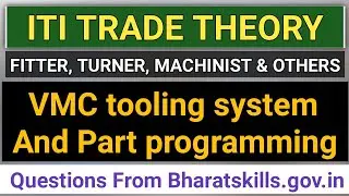 Machinist 4th Sem Module 2 VMC tooling system and Part programming Questions & Answers|@parakramiti