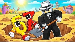 Digging for OP Brainrots in Roblox Dig and Hatch a Brainrot!