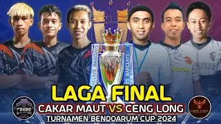 LAGA FINAL PANAS🔥‼️CAKAR MAUT VS CENG LONG, TURNAMEN GOBAK SODOR BENDOARUM CUP 2024