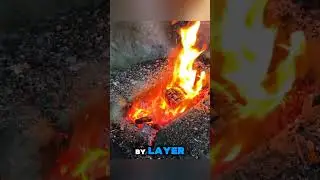 Forging a Damascus Knife From Rusted Car Chain #viralvideo #amazing #transformation.