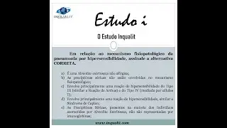 Estudo i - Pneumonia por Hipersensibilidade