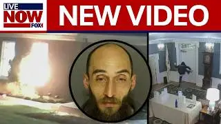 New video of arson attack at Pennsylvania Governor's mansion