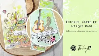Tutoriel Duo Carte et Marque page