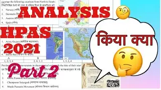 Hpas Prelims |hpas pyq analysis | Hpas 2023 #hpaspyq #hpasexam#hpsc