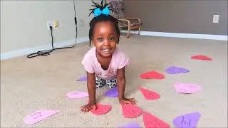 Number Recognition and gross motor skill