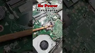 Acer Laptop No Power Issue 😱 | 2 Min Fix 🔥 #shorts #shortsfeed #acerlaptop #ytshort #laptopfix