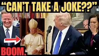 President Trump On The VIRAL AI Image Posted Of Him As Pope!