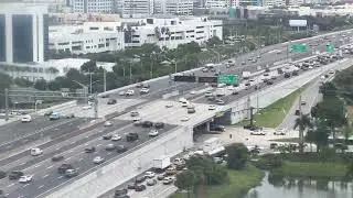 Flying Over Fort Lauderdale at 10,000 Feet | Window Seat View