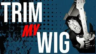 Trimming My 'Wig' for the X Five Podcast! 🤘 | Salon Vibes & How a Haircut Helps You Get Gigs