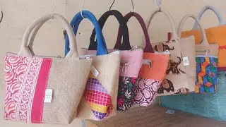 Birthing a Jute Hand Bag