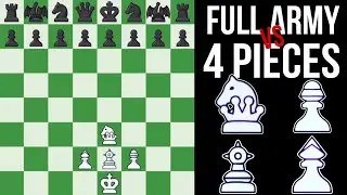 One upgraded QUEEN with PAWNS vs. FULL ARMY