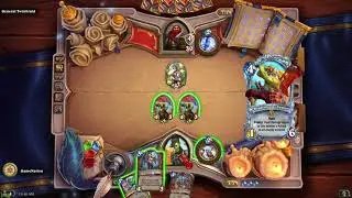Hearthstone - Book of Mercenaries - Rokara vs General Twinbraid