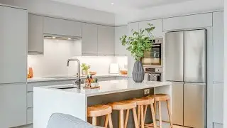 Modular Kitchen Designs 2025 | Modern Kitchen Cabinet Colour Combination Interior Ideas