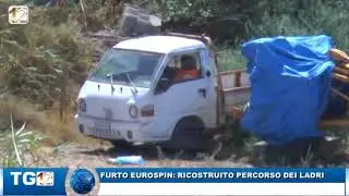 FURTO EUROSPIN RICOSTRUITO PERCORSO DEI LADRI