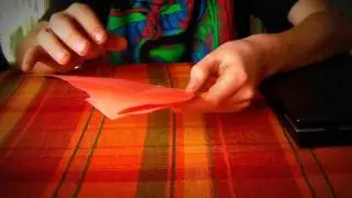 how to make a origami heart with arrow