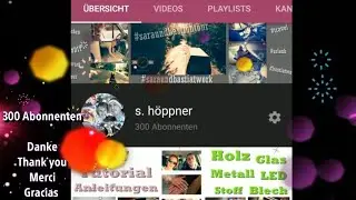 300 Abonnenten Danke | thank you | #saraatwork #saraundbastiontour #danke