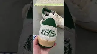 Unboxing Golden Goose Ball Star | White Nappa Leather + Green Star & Heel Tab Luxury!