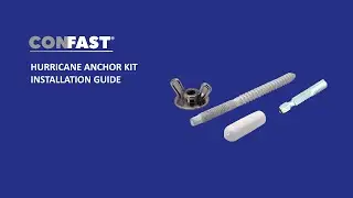 CONFAST Hurricane Anchor Installation