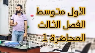الاول متوسط /الفصل الثالث/المحاظره 1/الحدود المتشابه