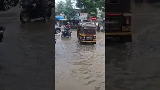 Mumbai Rain 🌧  Veera desai road ...stay home 🏡 guys #viralvideo #mumbai #rain
