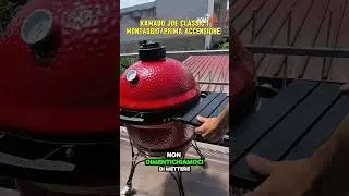 montaggio e prima accensione @KamadoJoeGrills Classic I! grazie ancora ad @Outdoorpriv&egrave;