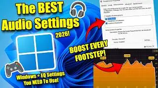 Лучшие настройки звука Windows для игр на ПК &ndash; Слышите КАЖДЫЙ шаг! (Warzone, PUBG, Apex, BF6, CS2)