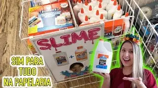 COMPRINHAS DE SLIME SIM PARA TUDO NA PAPELARIA EM LONDRES CanalKids Tata e Henrique