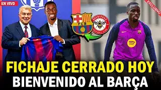 🚨¡FICHAJE CERRADO! ¡ES DEL BARÇA! ¡BIENVENIDO! ¡NOTICIAS DEL BARCELONA!