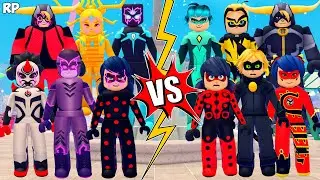 AKUMATIZED VS ORIGINAL TRANSFORMATION (COMPARISON) NO MIRACULOUS RP - MIRACULOUS ROBLOX!