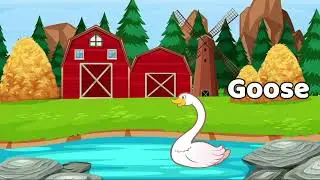 Let's Learn Farm Animals with Reina - Farm animals for kids