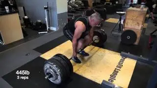 Crossfit Langley 535 Deadlift for a double